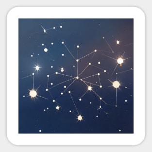 Guiding Stars - Celebrating the Cosmic Connections of Constellations Sticker